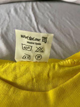 Camiseta amarilla ONCE vintage de los 90s