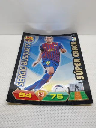 ⚽️ CROMO DE FUTBOL SERGIO BUSQUETS SUPER CRACK