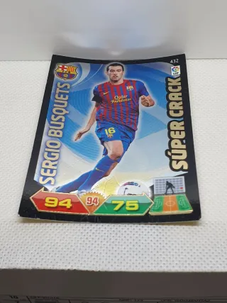 ⚽️ CROMO DE FUTBOL SERGIO BUSQUETS SUPER CRACK