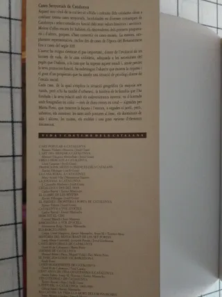 Cases Senyorials de Catalunya (Vida i costums dels