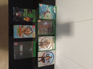 Lote Juegos Xbox y Switch: Luigi, Donkey Kong, Res
