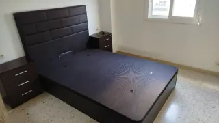 Canapé abatible madera y tela