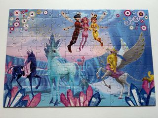 Maletín 4 Puzzles Hadas Mia and Me