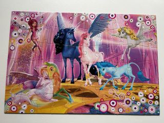 Maletín 4 Puzzles Hadas Mia and Me