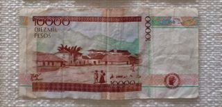 Billete 10000 Pesos Colombianos