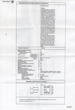 Relé de sonda RS01N GE