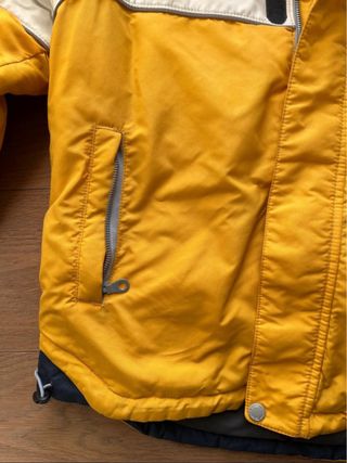 Completo sci bambino 32 giallo-blu