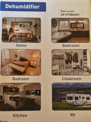 Deumidificatore portatile – Controllo Umidità New