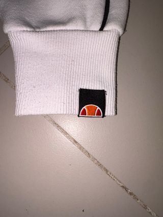 Sudadera Ellesse Blanca Retro Hombre