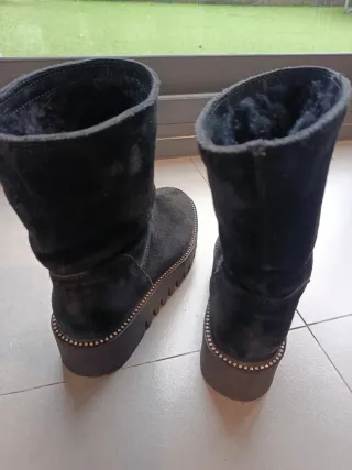 Botines Alpe Negros Mujer muy cómodos y calentitos