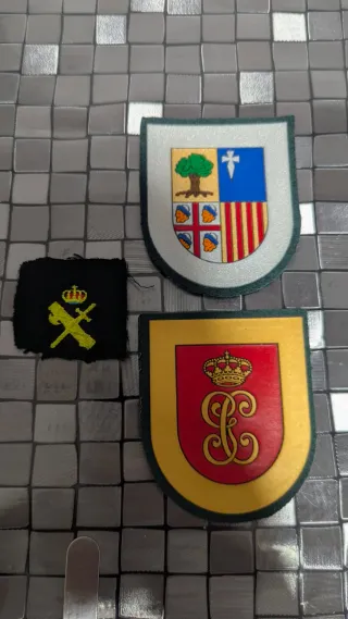 3 Parches Guardia Civil