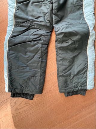 Completo sci bambino 32 rosso-grigio