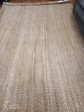 Alfombra Ikea Beige/Marrón Tejido Yute