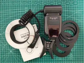 Flash Anular K&F Concept KF-150 para Canon