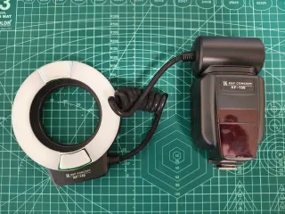 Flash Anular K&F Concept KF-150 para Canon