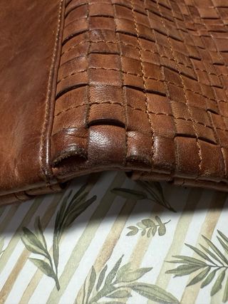 Cartera de Piel Pikolinos Trenzada