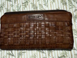 Cartera de Piel Pikolinos Trenzada