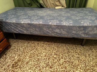 Base cama y colchón 90cm