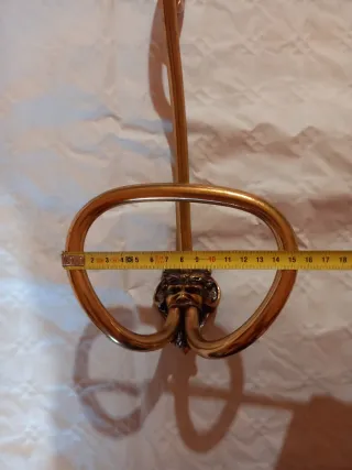 Appendiabiti Ottone Vintage Set 4 Pezzi