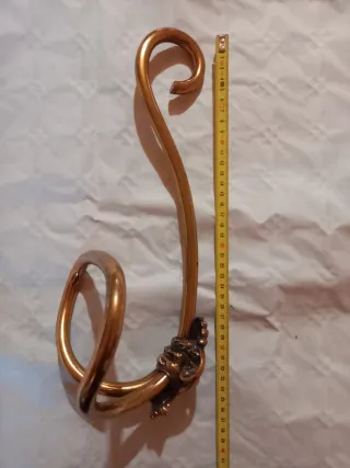 Appendiabiti Ottone Vintage Set 4 Pezzi