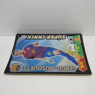 ⚽️ CROMO DE FUTBOL SERGIO BUSQUETS SUPERCRACK 2011