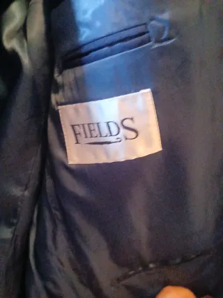 Traje de hombre azul