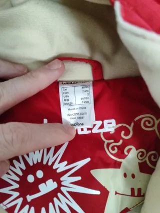 Mono de nieve para niño/a 2 años (86/93 cm.)