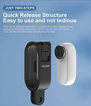 Caixa TELESIN para Insta360 GO 2