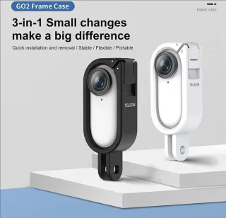 Caixa TELESIN para Insta360 GO 2