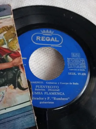 Vinilos Flamenco ¡Olé! y Tablao