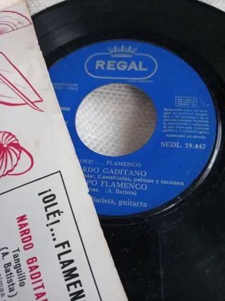 Vinilos Flamenco ¡Olé! y Tablao