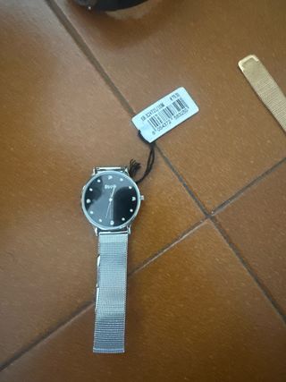 Orologio Stroili donna nero e argento