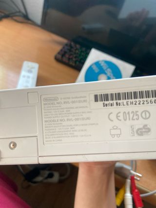 Nintendo Wii RVL-001 Blanca + Wii Sports