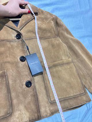 Chaqueta ante Massimo Dutti bolsillos