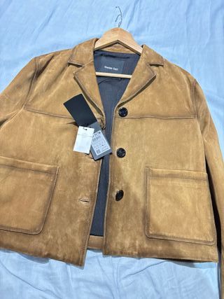 Chaqueta ante Massimo Dutti bolsillos