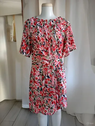 Mono corto estampado floral