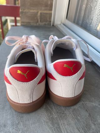 Zapatillas Puma Club II Rosa y Rojo