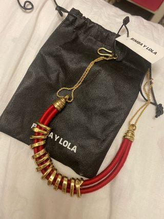 Collar Bimba y Lola Rojo
