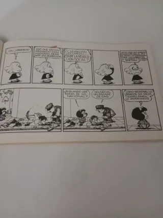 Tebeo, cómic de Mafalda n9