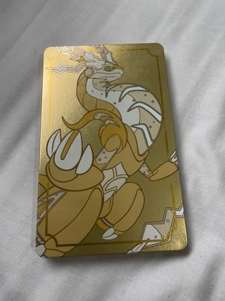 Steelbook Dorada Pokemon Escarlata y Púrpura