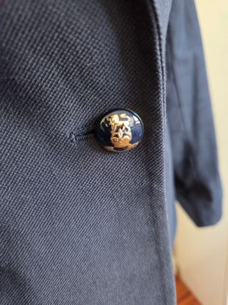 Americana Massimo Dutti azul