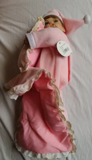 Muñeco Dormilón Musical Vintage