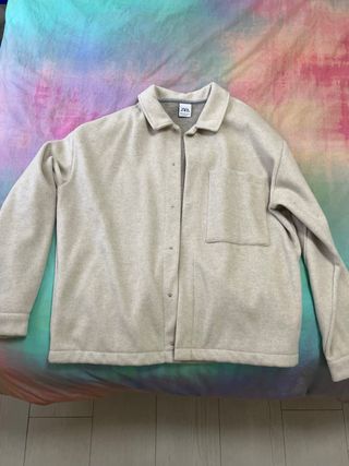 Chaqueta Zara Beige