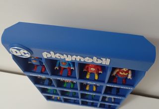 Expositor para figura playmobil dc comics