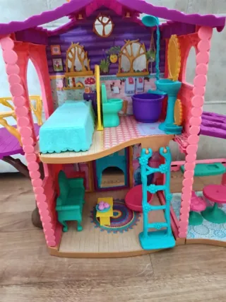 Casaarbol Enchantimals+enchantimals variadas+coche