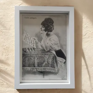 CUADRO PUBLICIDAD ANTIGUA  Heno de Pravia