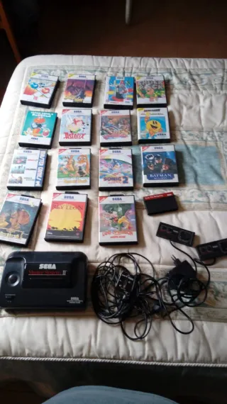 Consola Sega Master System II Negra
