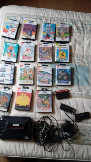 Consola Sega Master System II Negra