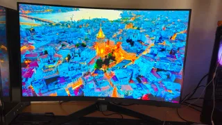 Monitor Asus tuf gaming 31.5 2K 165Hz,