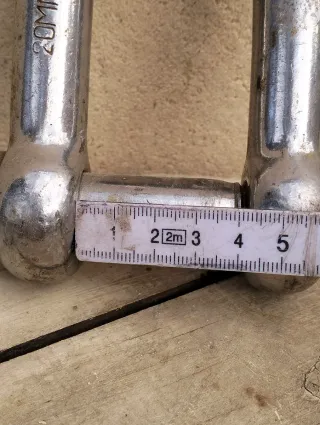 Grillete D Acero Inox 3 Toneladas